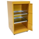 Huvema Milieukast met 2 lekbakken | BL CMC 560x570x1000 MC