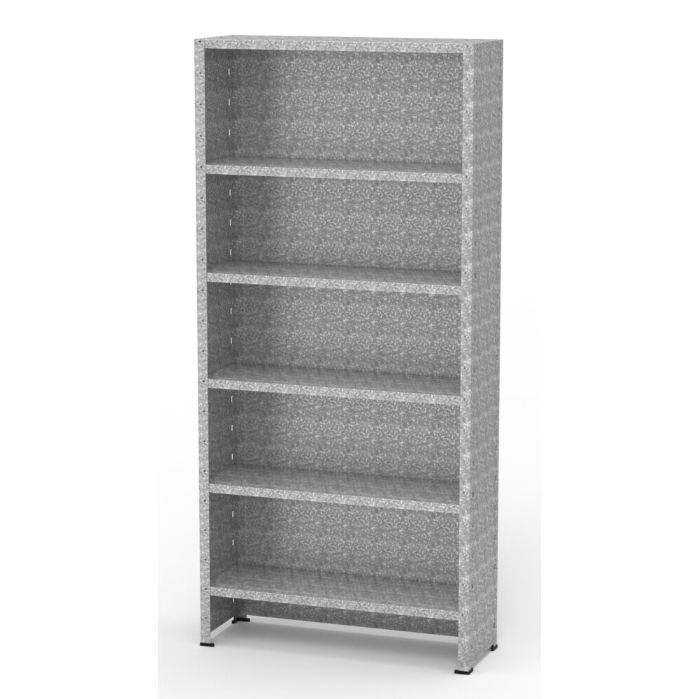 Huvema Gegalvaniseerde legbordkast | BL 5SH 930x310x2000 GS