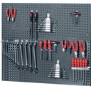 Huvema Gereedschapswand 108 x 105 cm met 50 delig hakenset | K3005+K300-50 G
