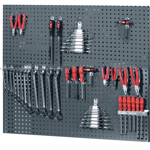 Huvema Gereedschapswand 108 x 105 cm met 50 delig hakenset | K3005+K300-50 G