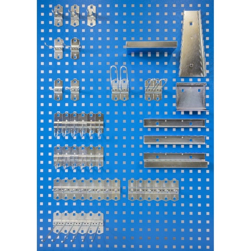 Huvema Gereedschapswand 108 x 105 cm met 50 delig hakenset | K3005+K300-50