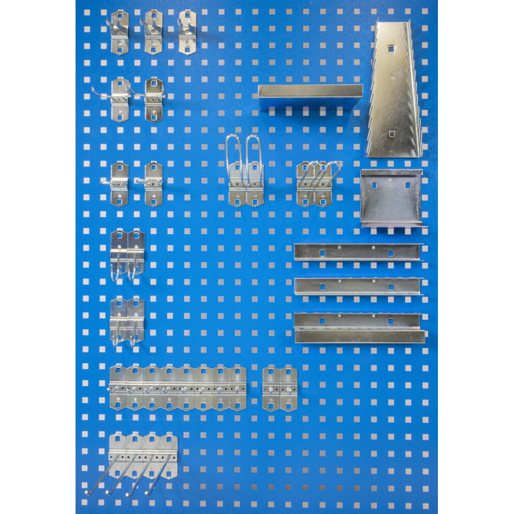 Huvema Gereedschapswand 108 x 70 cm met 35 delig hakenset | K3010+K300-35
