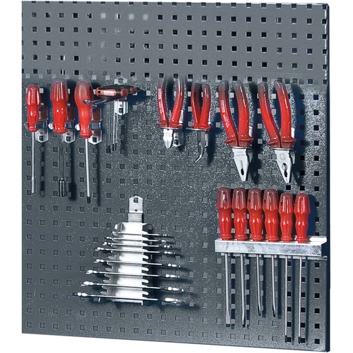 Huvema Gereedschapswand 68 x 55 cm met 25-delige hakenset | K3025+K300-25 G