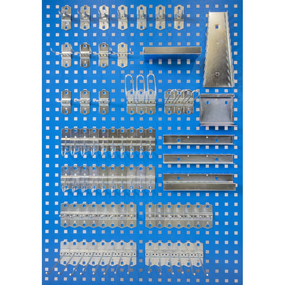 Huvema Gereedschapswand 218 x 55 cm met 75 delig hakenset | K3035+K300-75