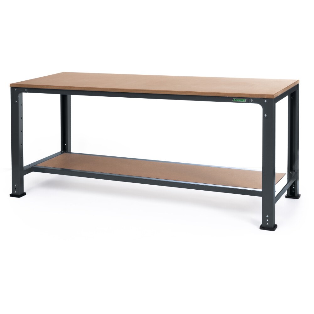 Huvema Werktafel 200 x 70 cm met MDF werkblad | BL 2SH 2000x700x850 WB G