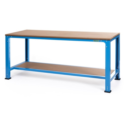 Huvema Werktafel 170 x 70 cm met MDF werkblad | BL 2SH 1700x700x850 WB