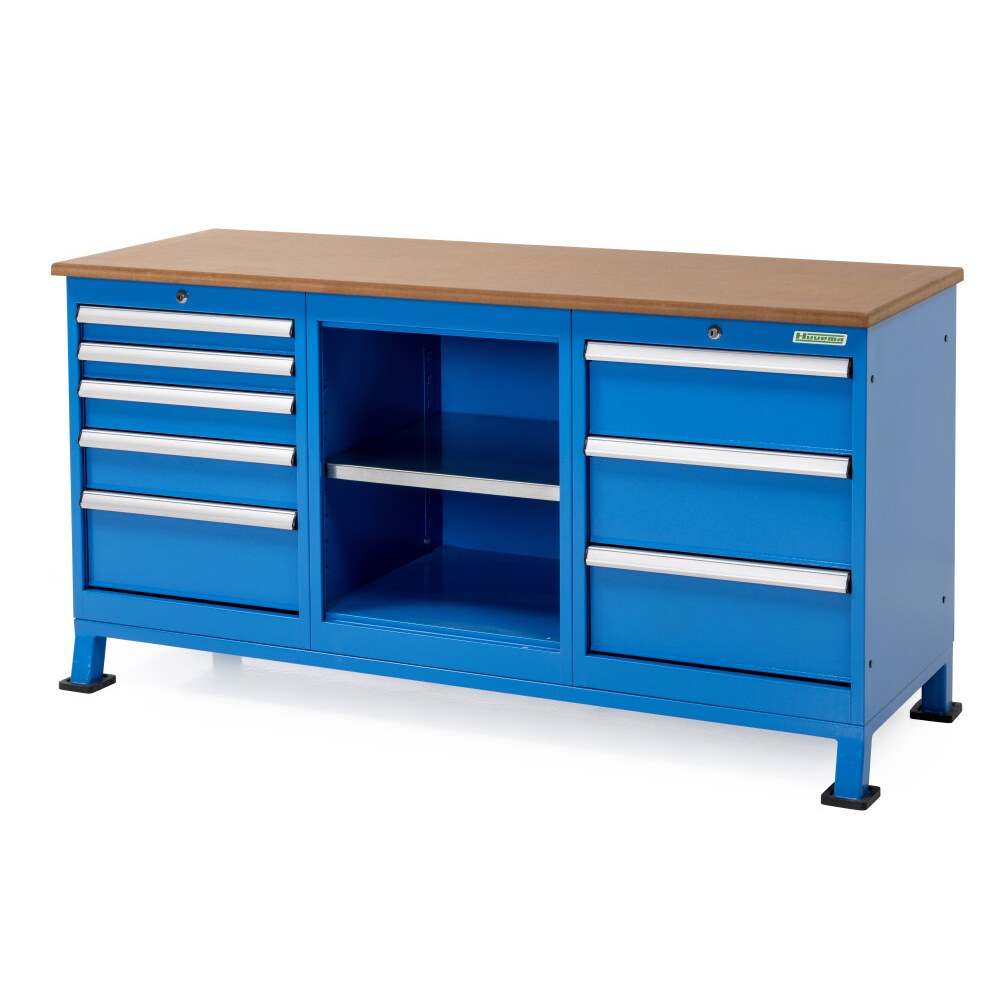 Huvema Werkbank 170 x 60 cm met MDF werkblad | BL 8D 1700x600x850 WB