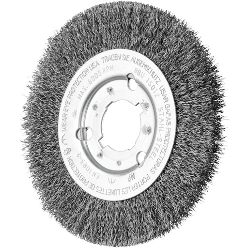 PFERD Ronde borstel, ongetordeerd Staaldraad | RBU 15012/22,2 ST 0,25