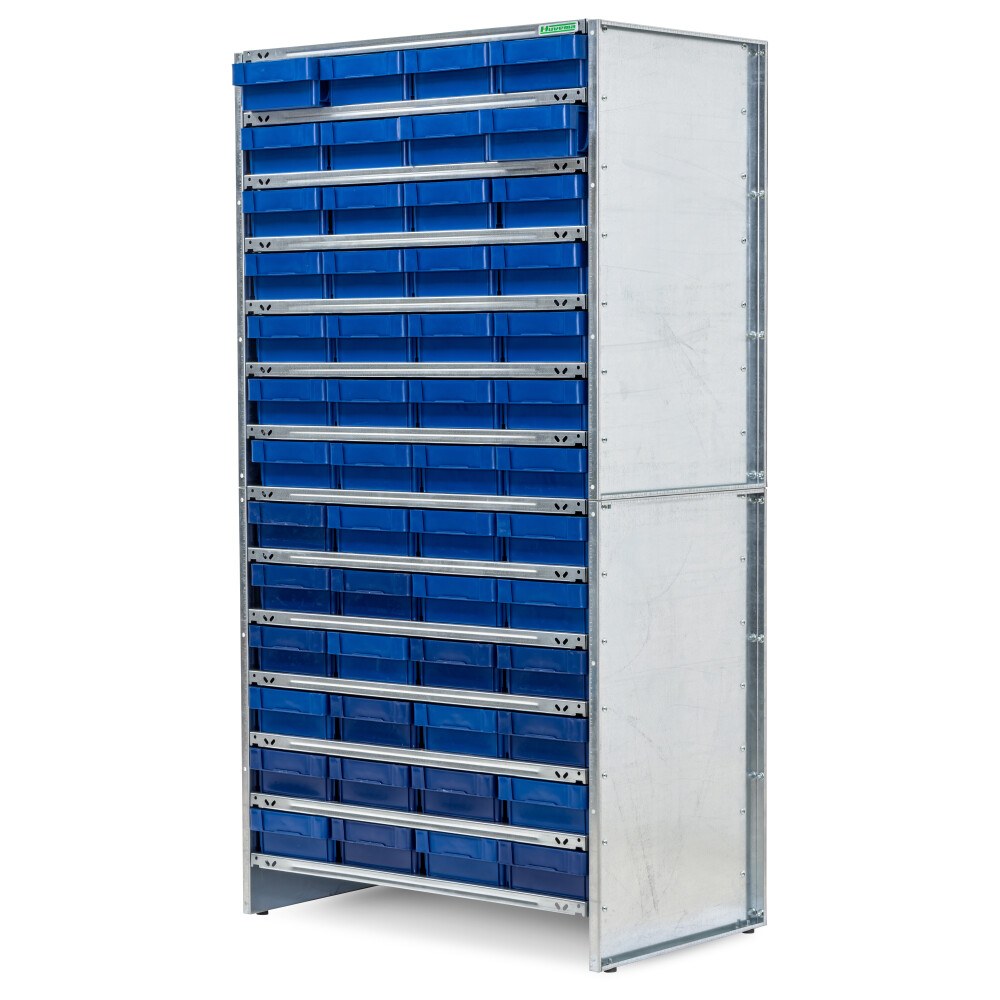 Huvema Bakkenkast met 52 bakjes | BL 980x590x1880 IC