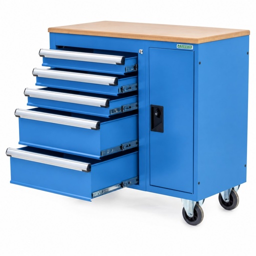 Huvema 5 laden - Gereedschapswagen | BL 5D, 71010X470X800+160