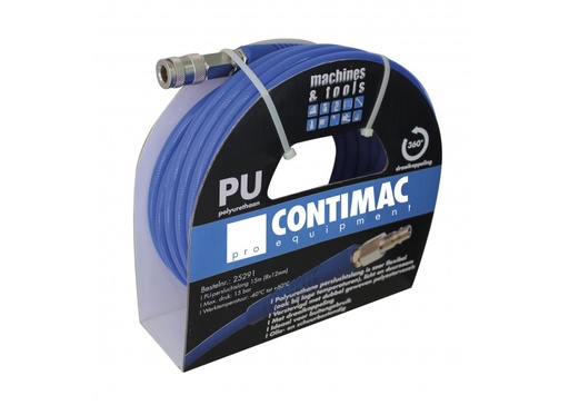 Contimac persluchtslang PU 12 x 8 mm, 15 m