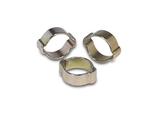 Contimac slangklem met dubbel oor, 13–15 mm (per 10 stuks)