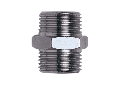 Contimac dubbelnippel 2 x 3/8" buitendraad (per 10 stuks)