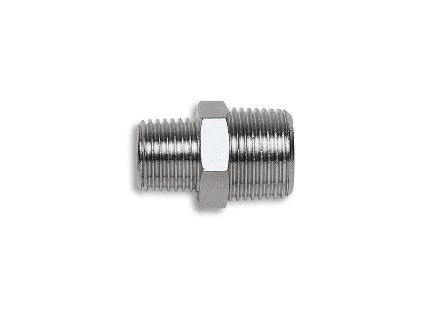 Contimac verloopstuk 1/4" x 3/8" buitendraad (per 10 stuks)