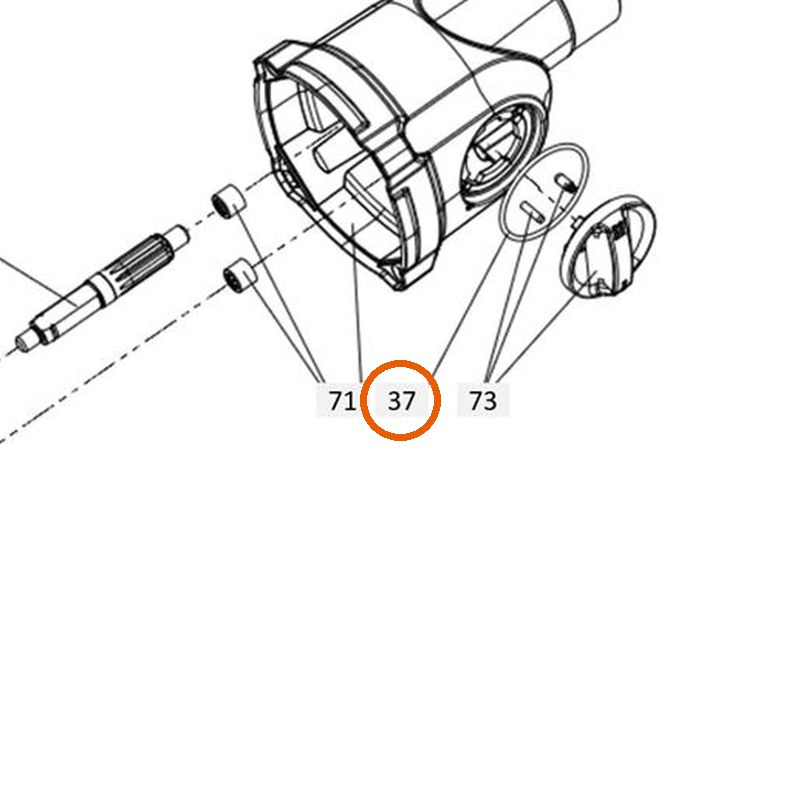 Collomix O-ring voor Xo 4, Xo 6 en LevMix