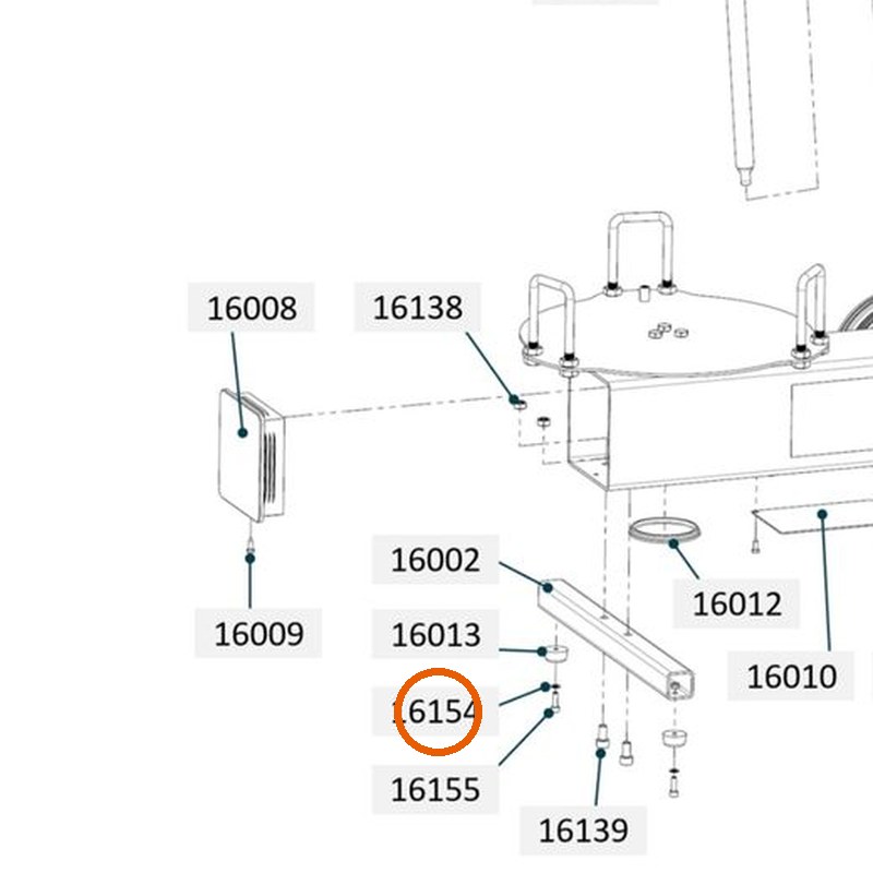 Collomix sluitring B5,3 staal (DIN 125)