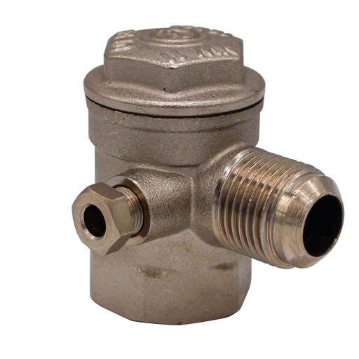 Contimac terugslagklep 3/4" binnendraad × 1/2" buitendraad