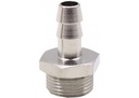 GAV slangpilaar 8 mm, 3/8" buitendraad, messing verzinkt