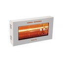 Varma Tec V400/20X5SS RVS infraroodheater voor wandmontage, 2 kW, 230 V