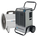 Climameister Drypack 2: bouwdroger MCR 75 GC met ventilator SMT 30 S, voor middelgrote ruimtes
