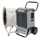 Climameister Drypack 3: bouwdroger MCR 90 GC met ventilator SMT 50 W, voor grote ruimtes
