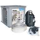 Pentair SOS-floodkit met dompelpomp Compac 200, 12,5 m brandweerslang en opbergkoffer