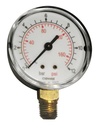 Manometer 0–12 bar, Ø 60 mm, radiale aansluiting