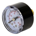 Manometer 0–6 bar, Ø 40 mm, axiale aansluiting