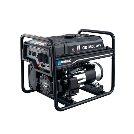 Contimac GR 3500 AVR stroomgroep op benzine, 3,3 kW, 230 V