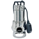 Speroni SXG 1100 RVS vuilwaterpomp, 230 V, 1,1 kW, 300 l/min, 8,2 m