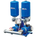 Speroni Druksys 2 × RXM 10-4 drukverhogingsgroep met schakelkast, 230 V, 2 × 1,5 kW, 1,5–3 bar