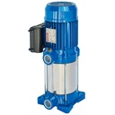 Speroni RV 4 verticale meertraps centrifugaalpomp, 230/400 V, 0,7 kW, 90 l/min, 46 m