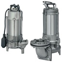 Speroni SA 316-130 RVS 316 vuilwaterpomp, 400 V, 1 kW, 400 l/min, 12 m