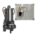 Citypumps Titan 20 dompelpomp voor vuil water met vlotter, 230 V, 700 l/min, 12 m