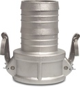 Camlock-snelkoppeling 2" met slangpilaar