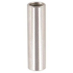 Steelies ronde koppelmoer M16 x 40 mm (Ø25 mm) RVS A4