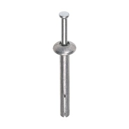 Steelies slagplug Ø6 mm cilinderkraag met alu/zink-nagel