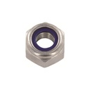 Steelies Borgmoer nylon hoog Zeskant RVS A4 (DIN 982)