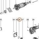 Collomix koolborstelset 230 V voor CMG 2600