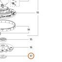 Collomix flensmoer M14 voor CMG 1700 en CMG 2600