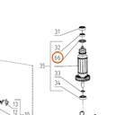 Collomix isolatieschijf voor Xo 4, Xo 6 en Xo 55 duo