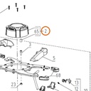 Collomix motorkap voor Xo 55 duo (21470)