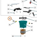 Collomix koolborstelset 230 V voor XQ4, XQ6 en oneMIX 340