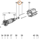 Collomix rubberlager voor CMG 2600