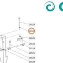 Collomix sluitring B6,4 (DIN 125) voor AOX-S, POX-S en LevMix