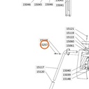 Collomix vleugelbout M8 x 40 (DIN 316) voor XM 2-650 en XM 3-900