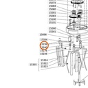 Collomix zeskantmoer M18 (DIN 934) voor XM 2-650 en XM 3-900