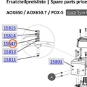 Collomix zeskantmoer M4 (DIN 934)