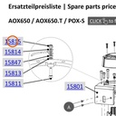 Collomix borgmoer M4 (DIN 985)