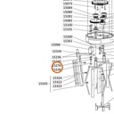 Collomix zeskantbout M12 x 35 (DIN 933) voor XM 2-650 en XM 3-900